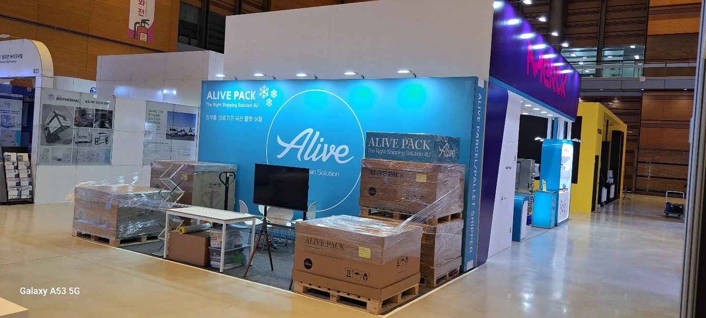 ALIVE 포토월 부스 시공사진 2