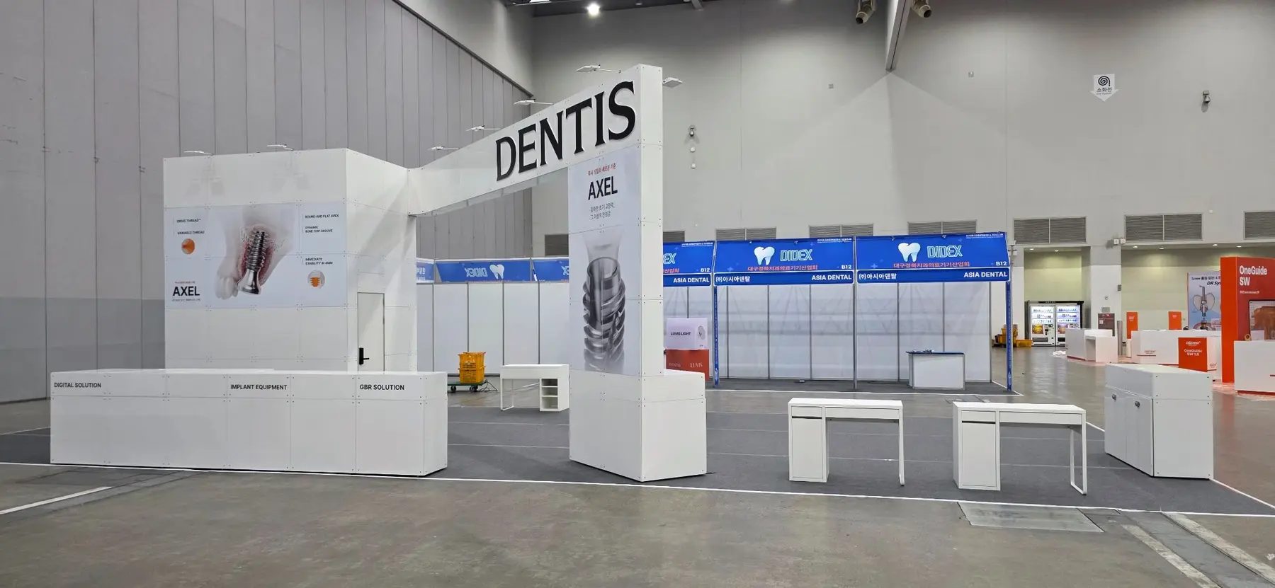750 블록 6부스 DENTIS 시공사진 1