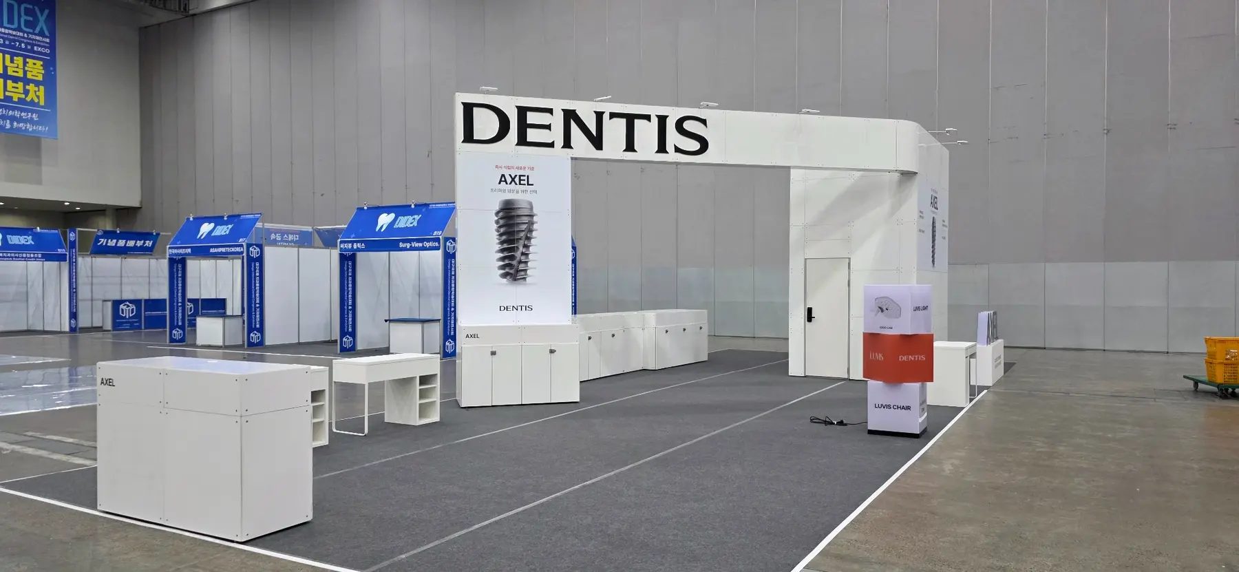 750 블록 6부스 DENTIS 시공사진 2