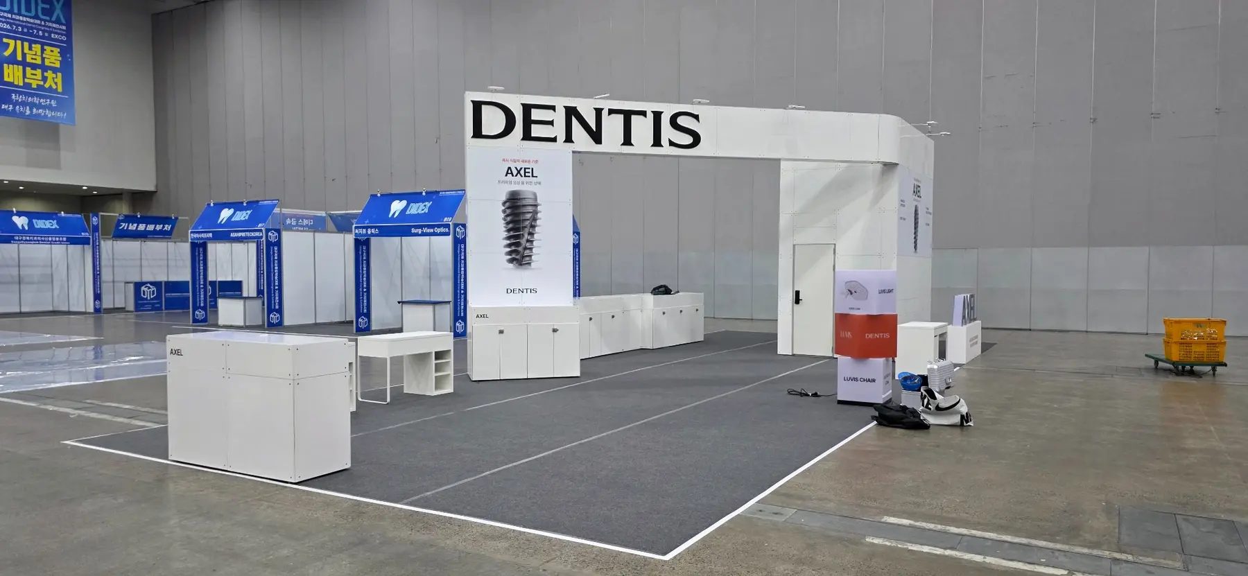 750 블록 6부스 DENTIS 시공사진 3