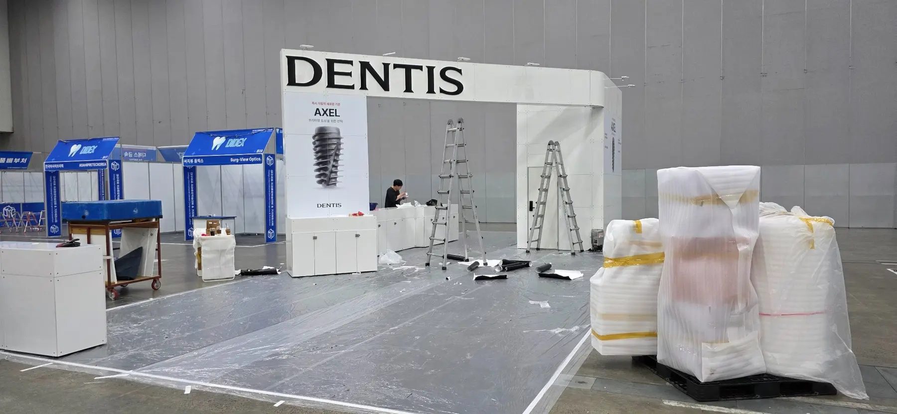 750 블록 6부스 DENTIS 시공사진 5