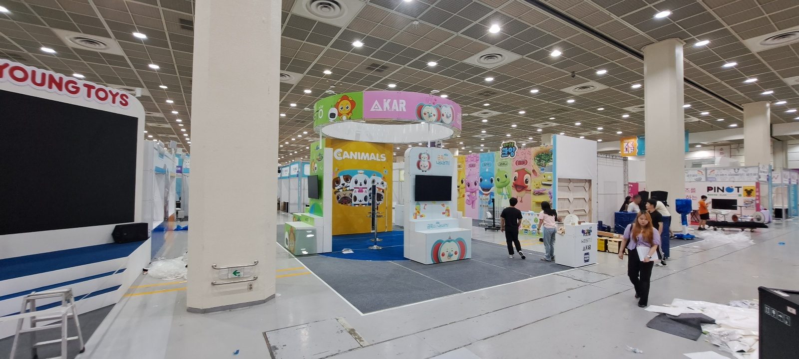 750 블록 8부스 ISB 시공사진 2