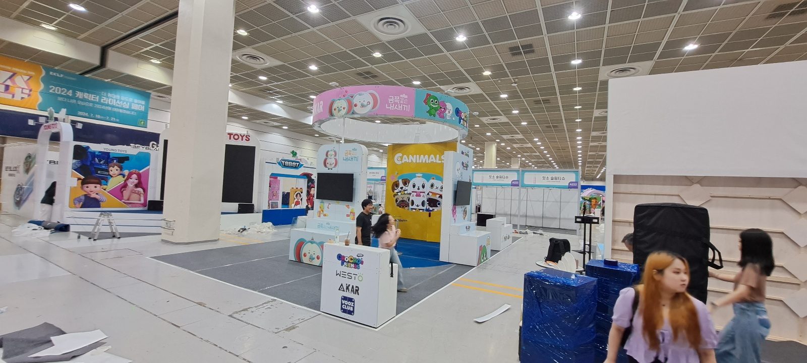 750 블록 8부스 ISB 시공사진 3