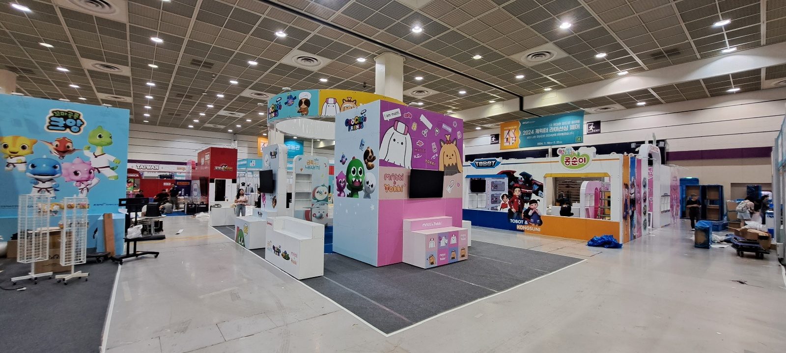 750 블록 8부스 ISB 시공사진 4