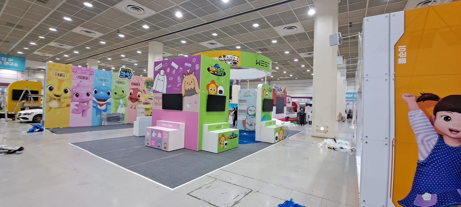750 블록 8부스 ISB 시공사진 5
