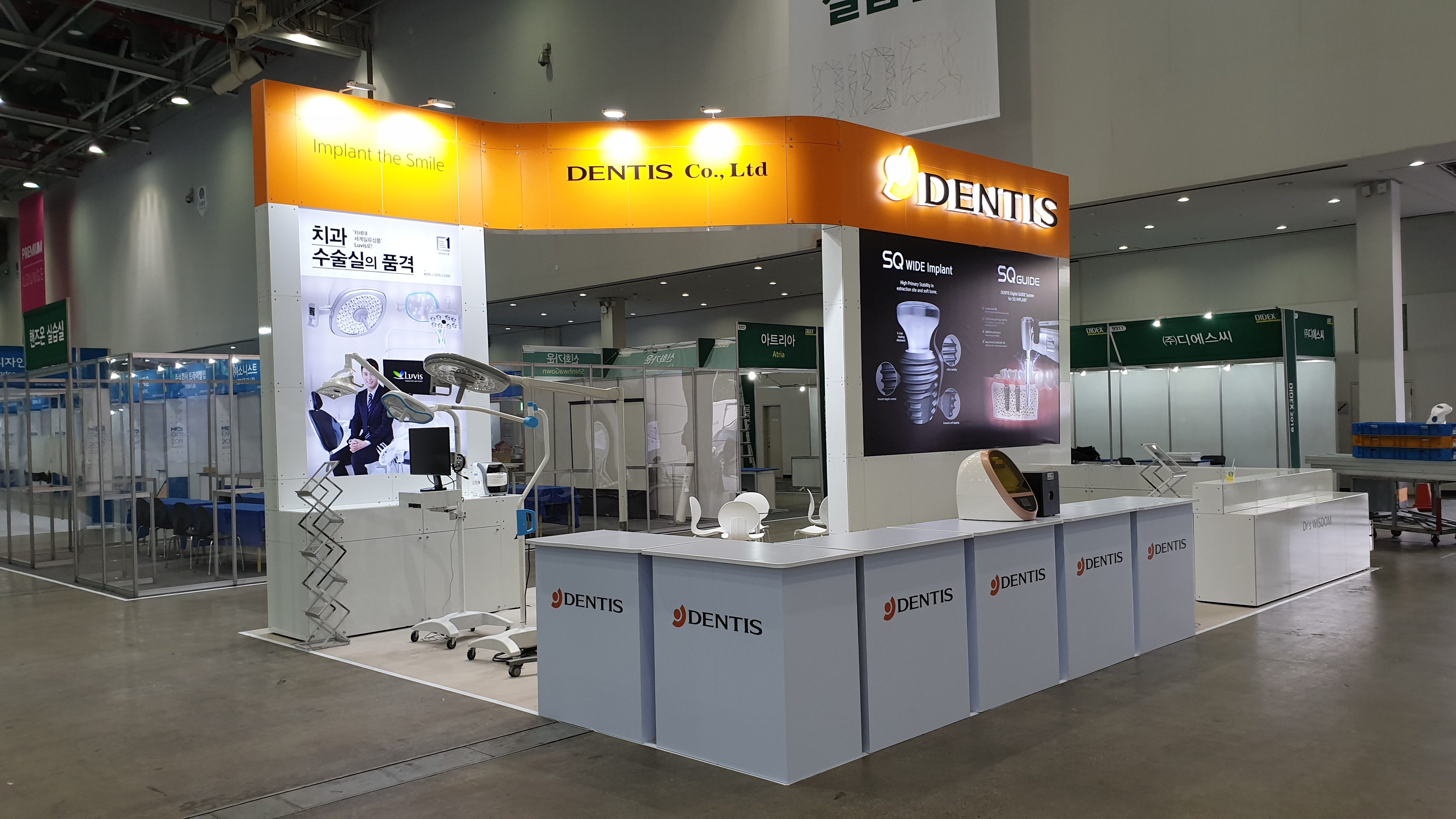 750 블록 6부스 DENTIS 시공사진 6