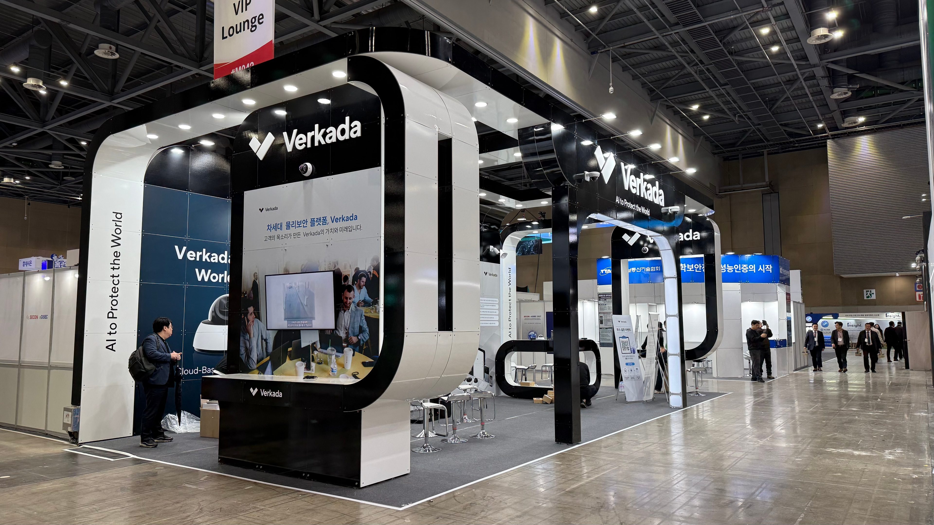 750 블록 8부스 Verkada 시공사진 1