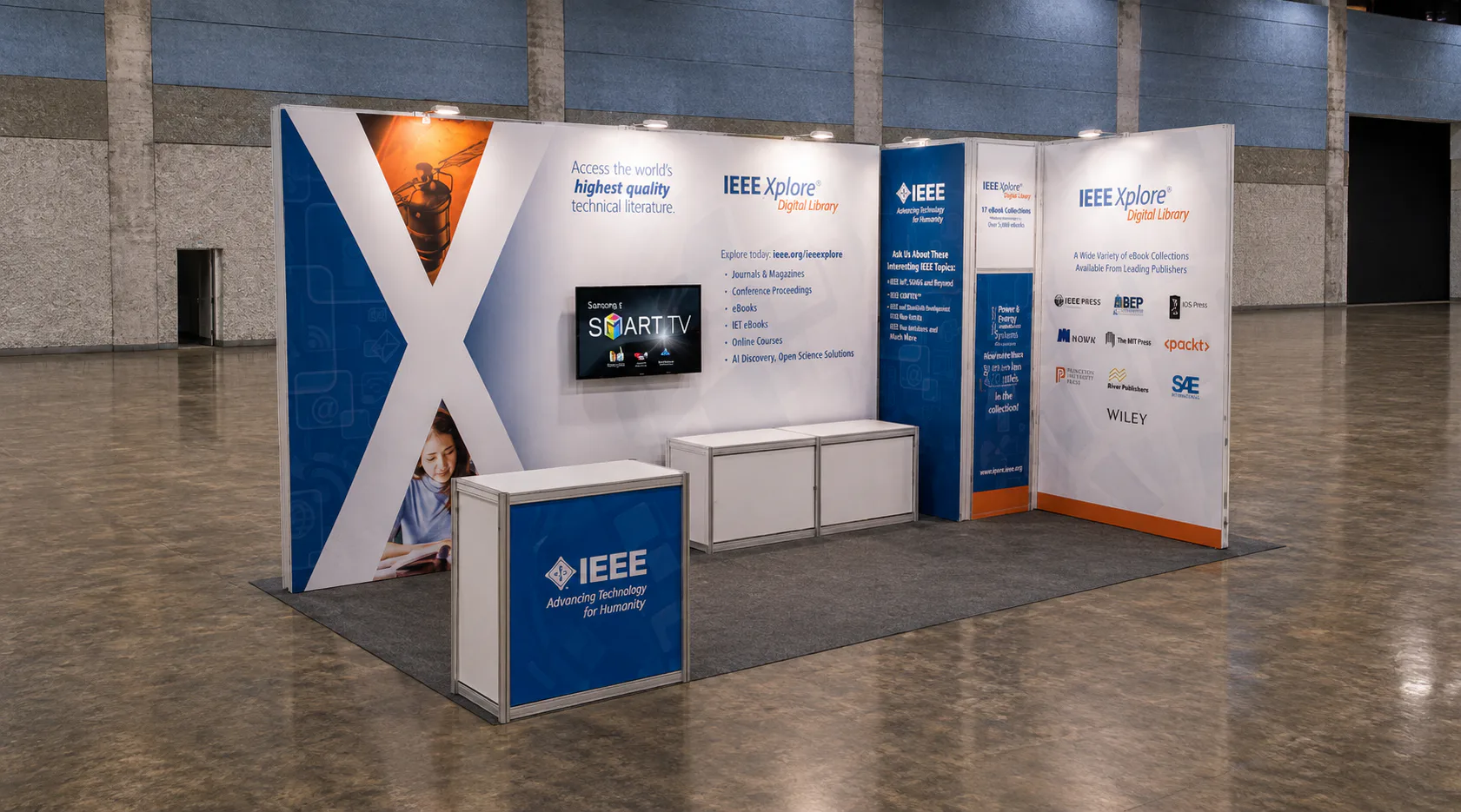 125mm 블록 2부스 IEEE Xplore 2부스 전시부스 이미지