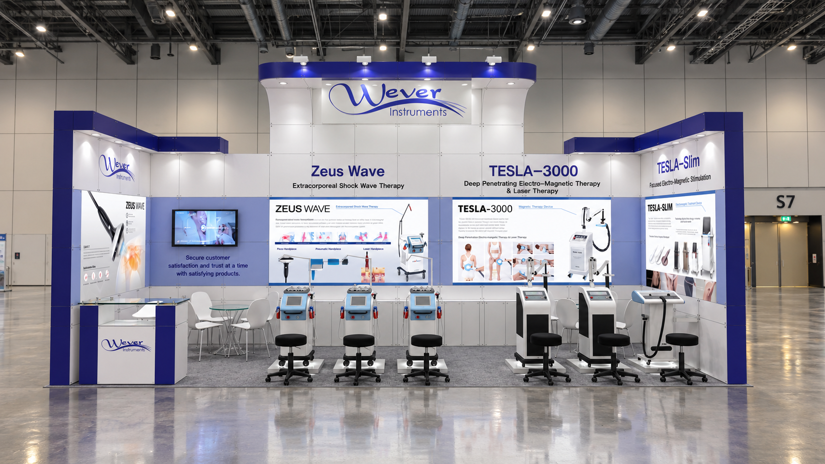 750 블록 3부스 Wever Instruments 3부스 전시부스 이미지